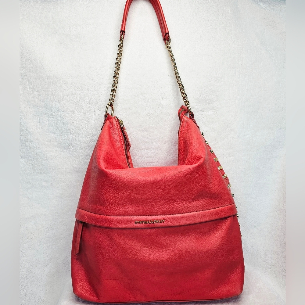 Cynthia Rowley Chic Leather Hobo Shoulder Bag
